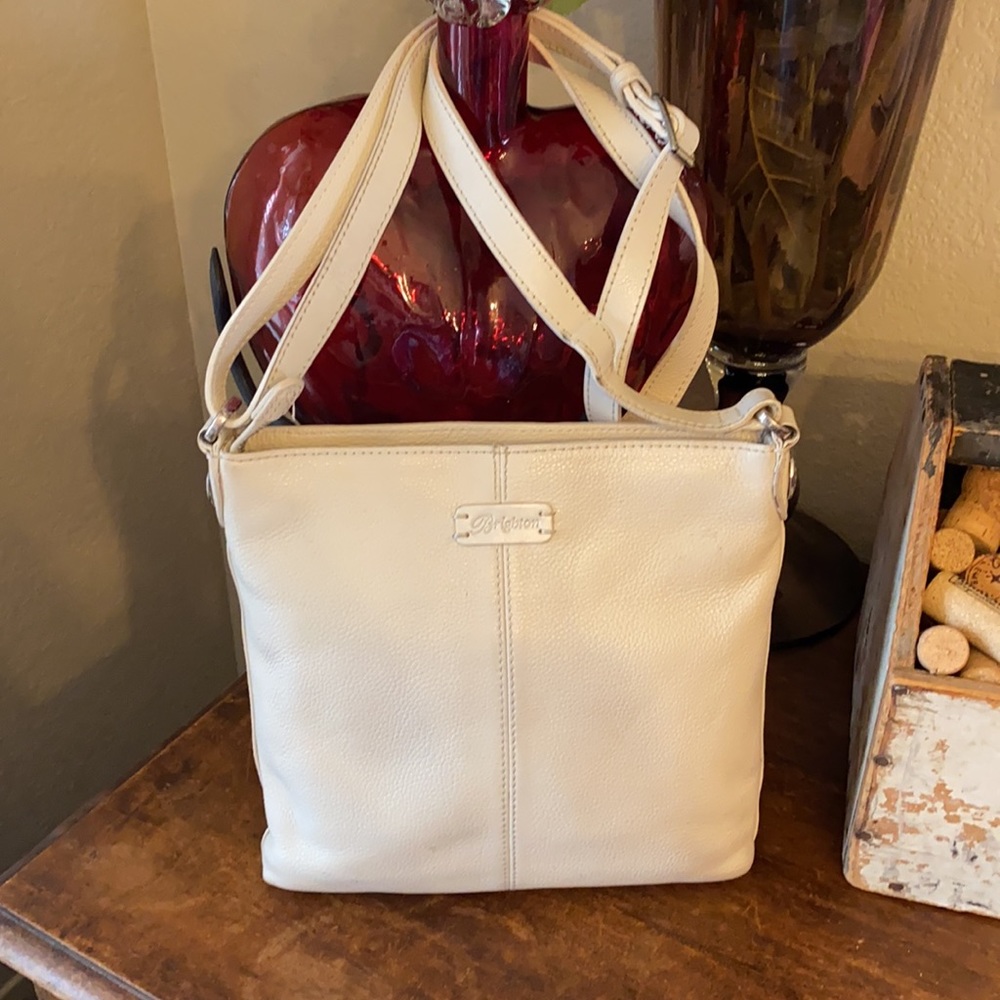 Brighton leather Ferrara crossbody organizer bag - Picture 2 of 12